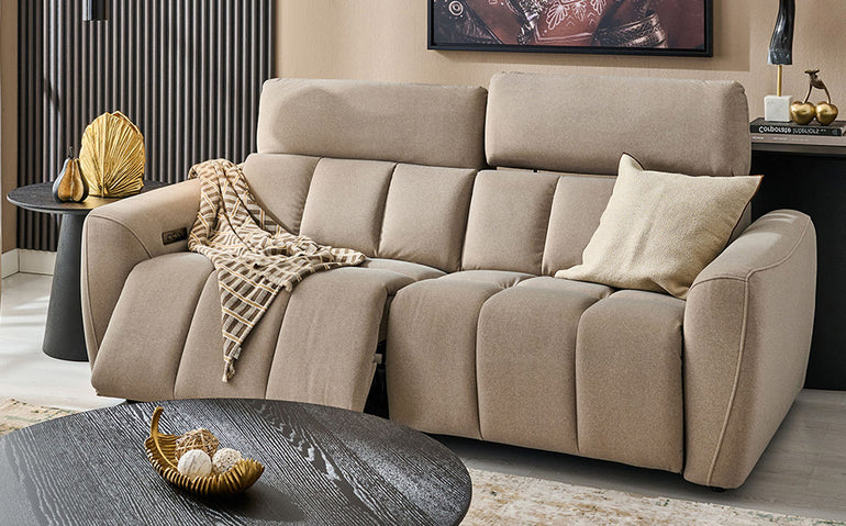 PÂNĂ LA 30% REDUCERE la o selecție de canapele și fotolii cu recliner de la Mobexpert 