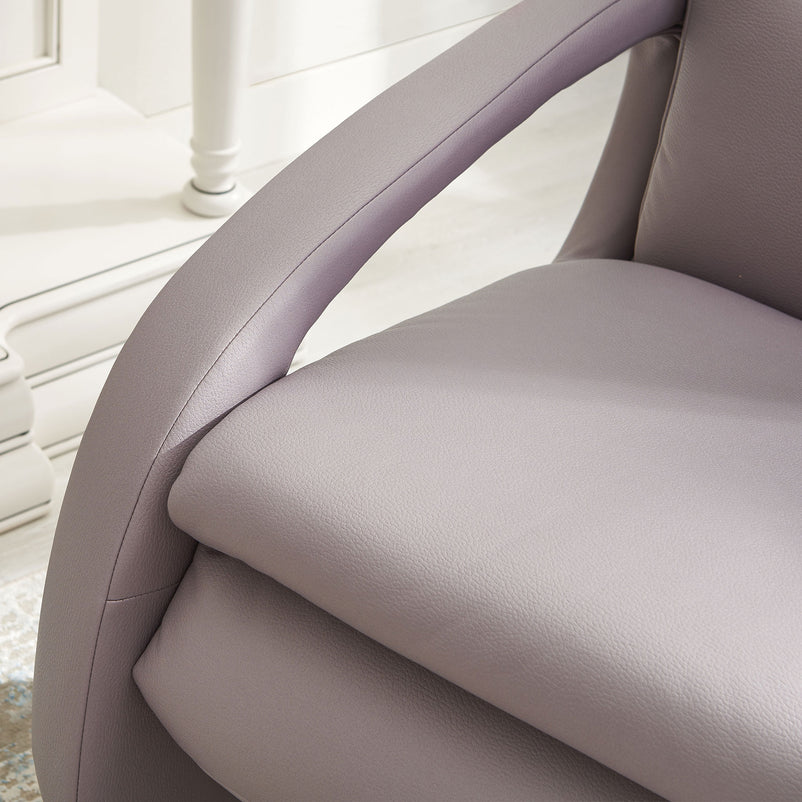 HESTON Fotoliu rotativ cu recliner electric, stofă