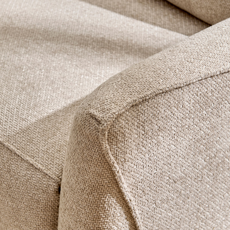 KERSEY Fotoliu rotativ, recliner manual, stofă