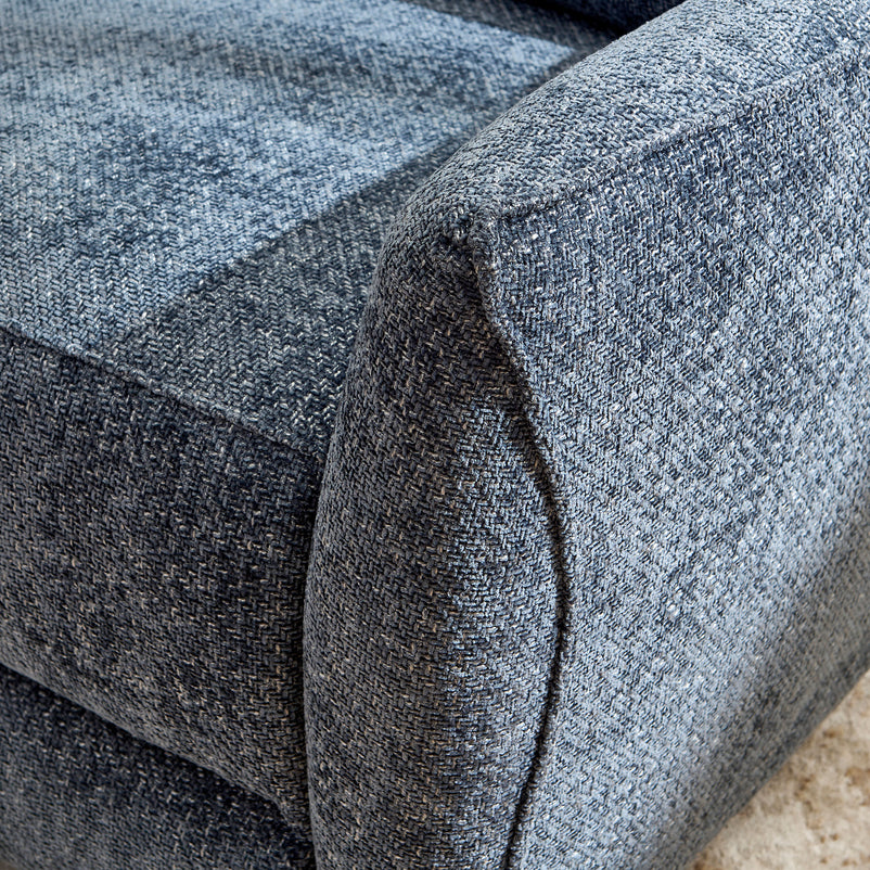 KERSEY Fotoliu rotativ, recliner manual, stofă