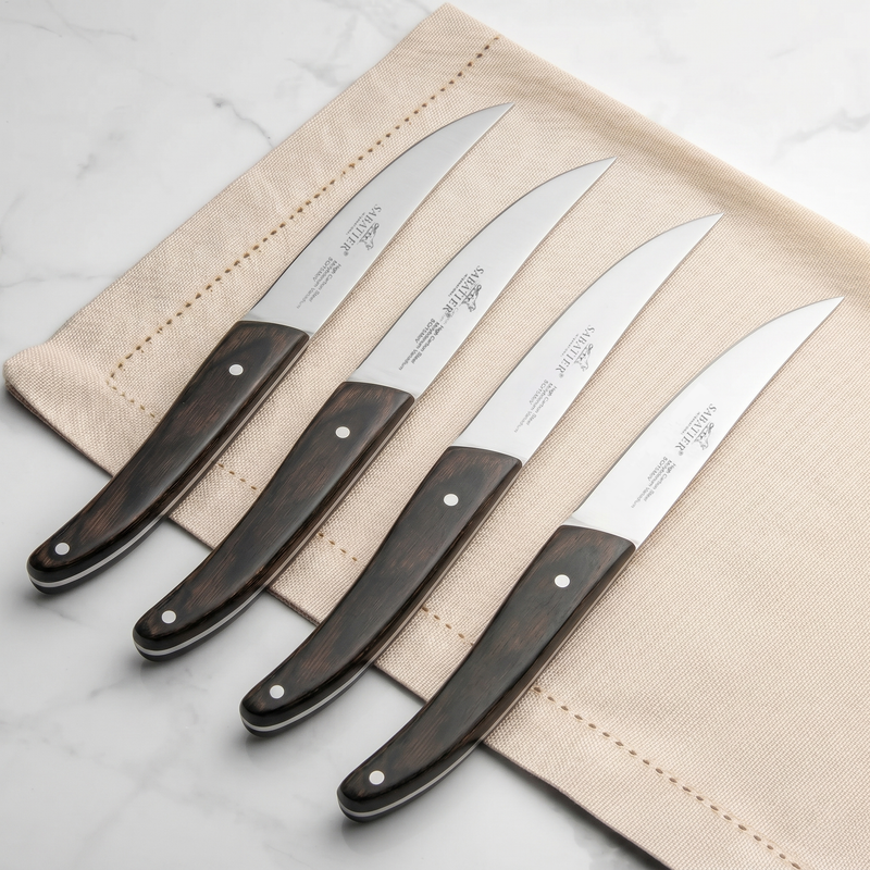 LOCCITAN Set 4 cuțite friptură, inox