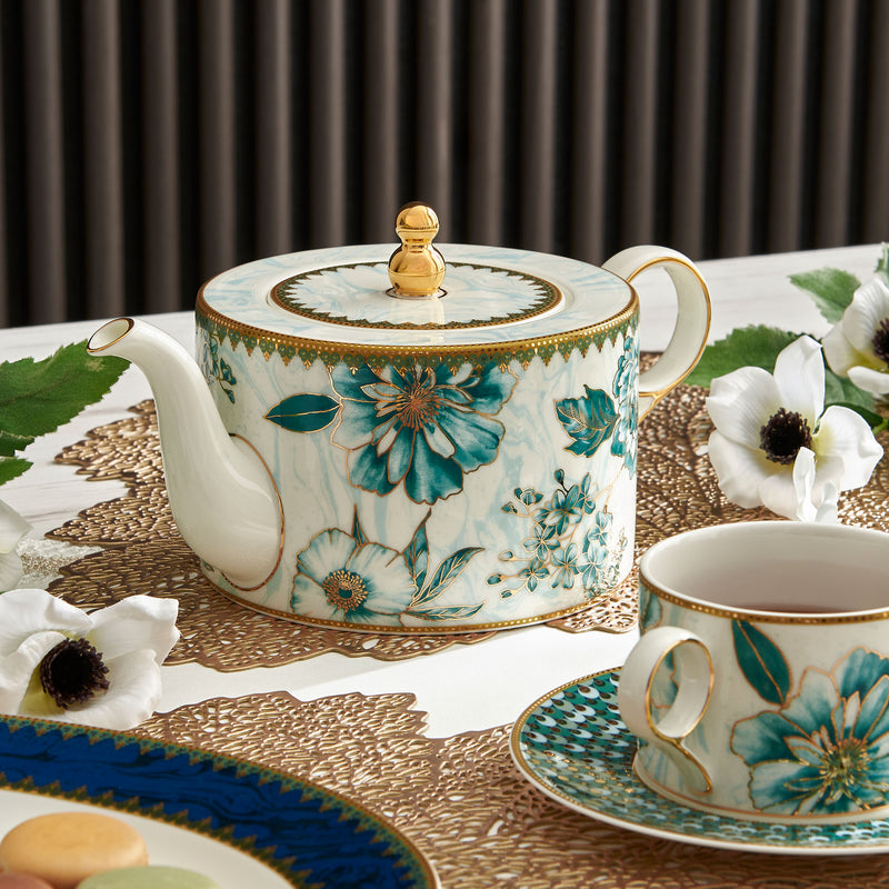 LUELLA Set veselă, porțelan, 37 piese