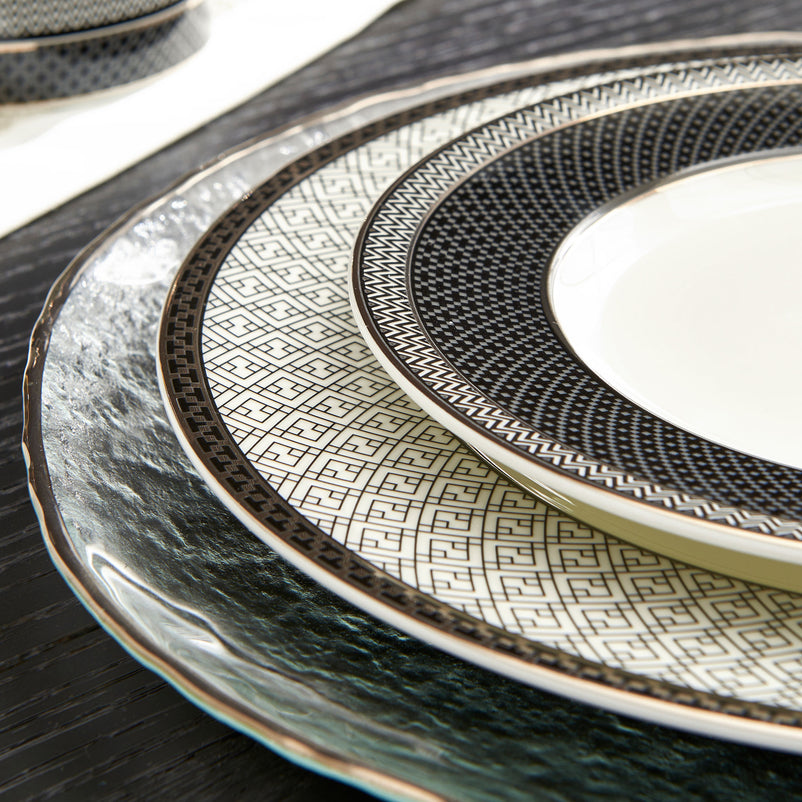 LYRA Set veselă, porțelan, 37 piese