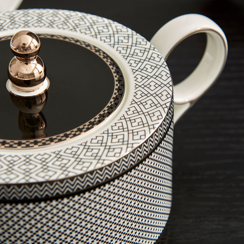 LYRA Set veselă, porțelan, 37 piese