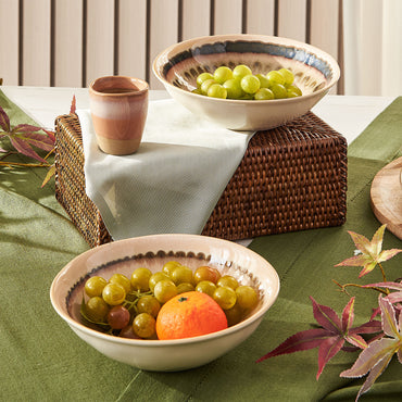 MANDARIM Bol supă, ceramică, D.19cm