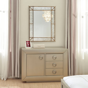 MARILYN Comodă 1 ușă, 3 sertare