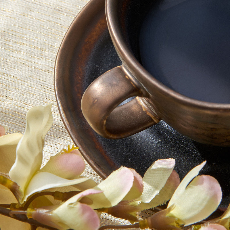 METEORITE Farfurioară, porțelan, D.15cm