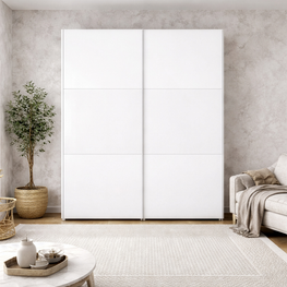 MILKY Dulap 2 uși glisante