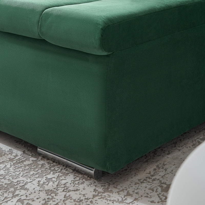 MINIDIAZ Canapea extensibilă, șezlong stânga/dreapta, stofă