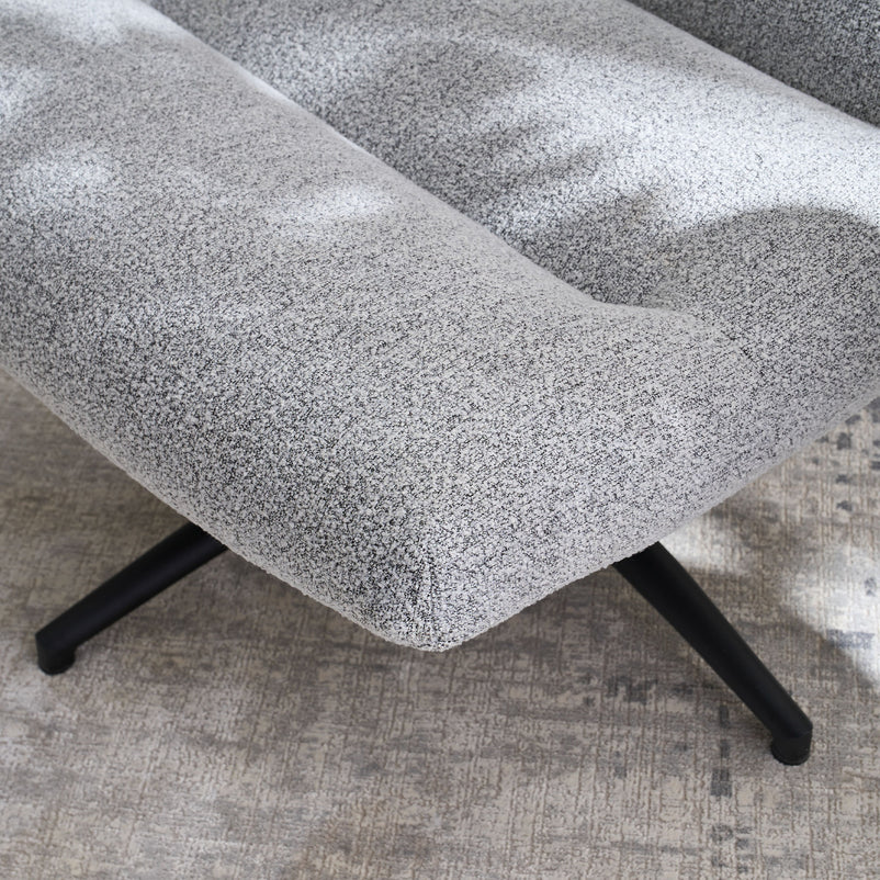 VATINO Fotoliu rotativ, stofă