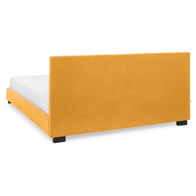 KRONIA Pat tapițat, 160x200cm, somieră inclusă