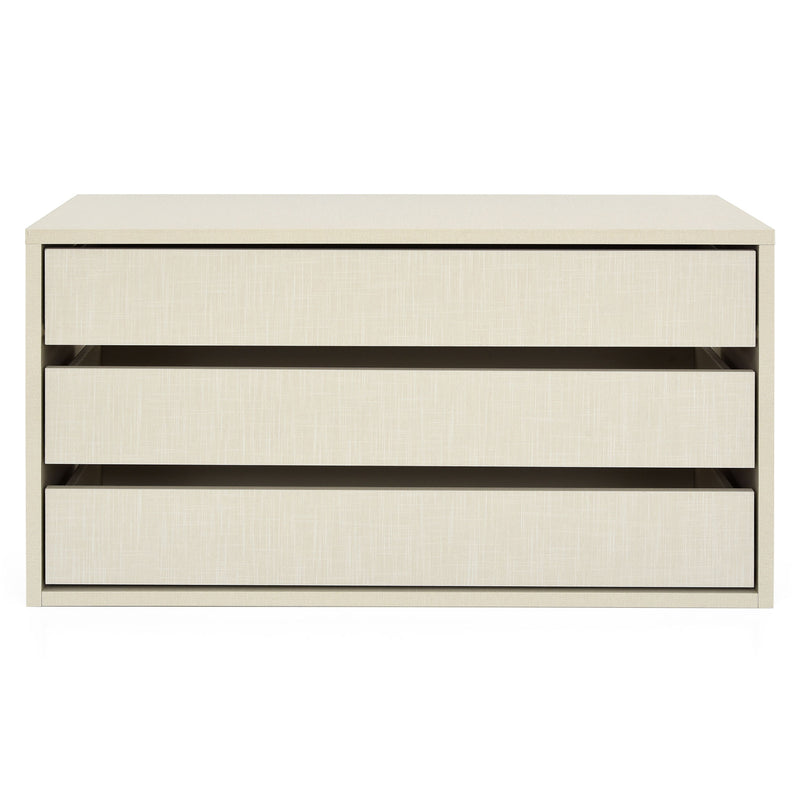 CAROLINE Dulap 2 uși glisante, casetieră inclusă