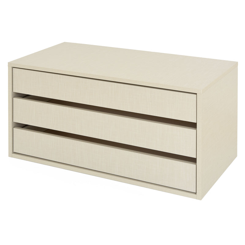 CAROLINE Dulap 2 uși glisante, casetieră inclusă