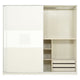 CAROLINE Dulap 2 uși glisante, casetieră inclusă