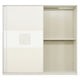 CAROLINE Dulap 2 uși glisante, casetieră inclusă