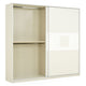 CAROLINE Dulap 2 uși glisante, casetieră inclusă