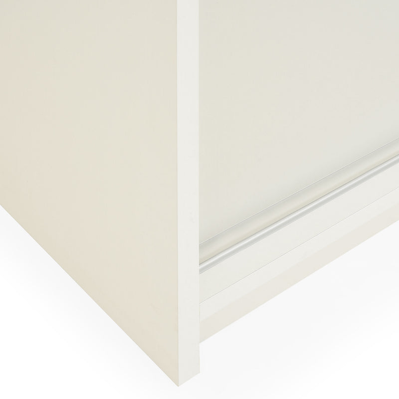 CAROLINE Dulap 2 uși glisante, casetieră inclusă