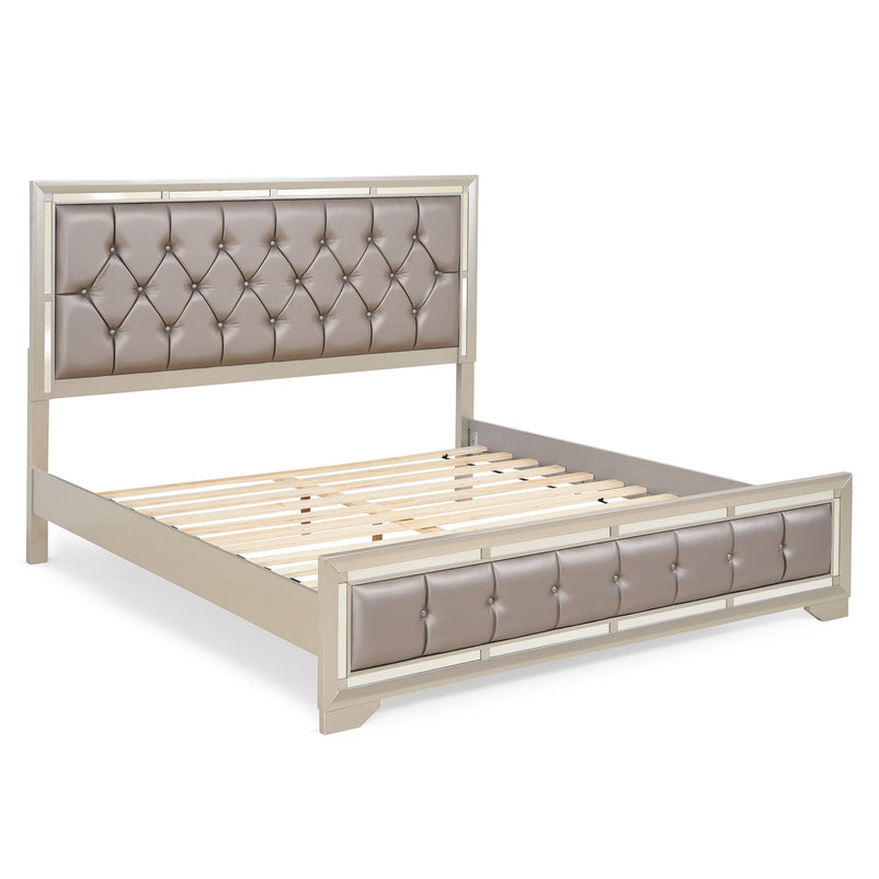 JOLEEN Pat, 194x204cm, somieră inclusă - Articol resigilat