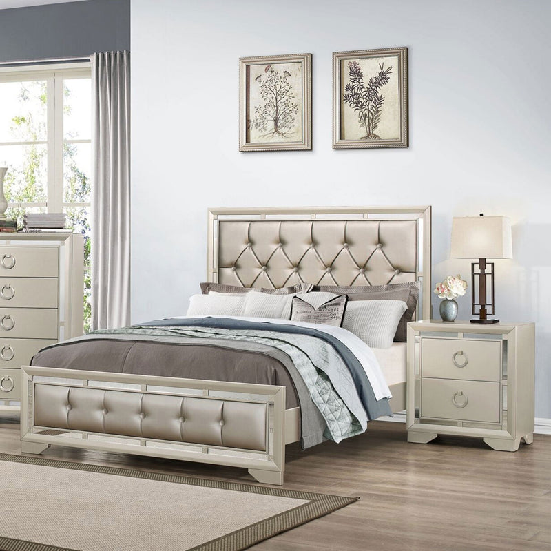 JOLEEN Pat, 194x204cm, somieră inclusă - Articol resigilat