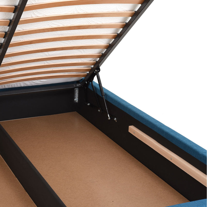 PIANA Pat tapițat, somieră rabatabilă inclusă - Articol resigilat