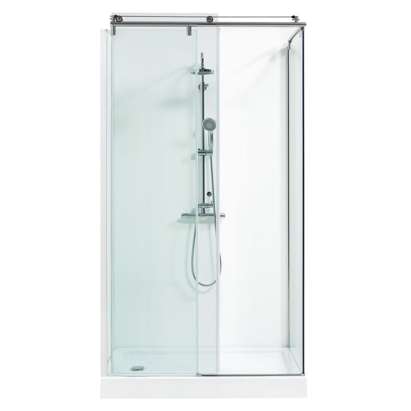 MERLYN Usa culisanta, 90x120 cm, sticla - Articol resigilat