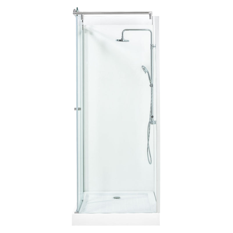 MERLYN Usa culisanta, 90x120 cm, sticla - Articol resigilat