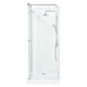 MERLYN Usa culisanta, 90x120 cm, sticla - Articol resigilat
