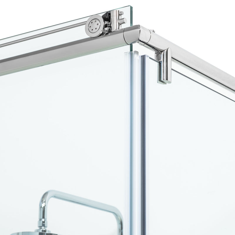 MERLYN Usa culisanta, 90x120 cm, sticla - Articol resigilat