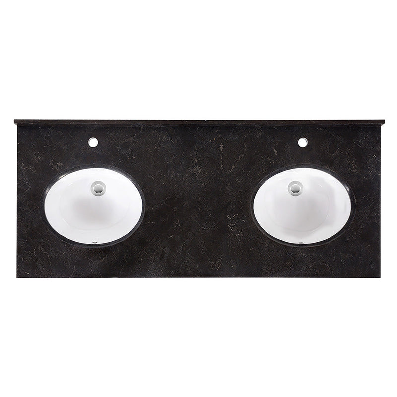 RICHMOND Top marmura și lavoar ceramic - Articol resigilat