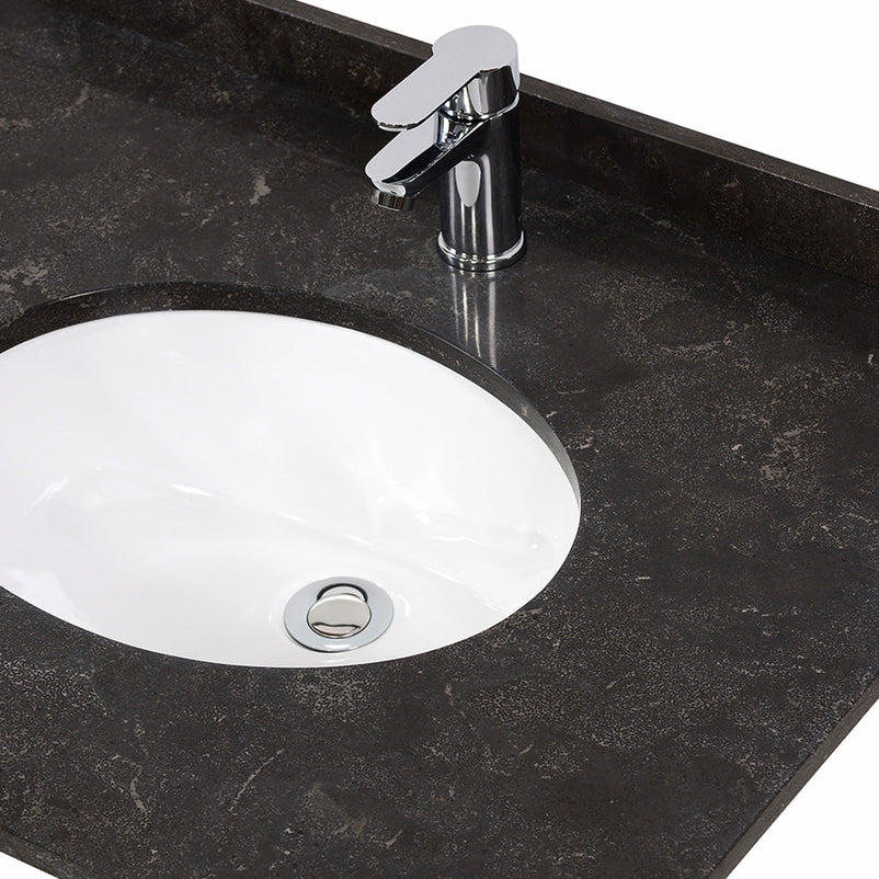RICHMOND Top marmura și lavoar ceramic - Articol resigilat