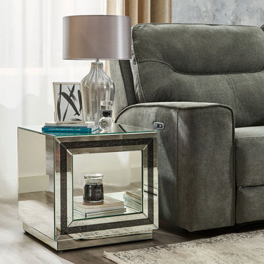 GLASS Măsuță colț