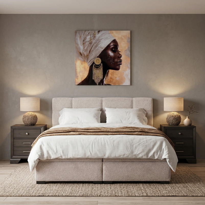 CUORE Pat tapițat, 160x200cm, somieră rabatabilă, topper și ladă depozitare incluse