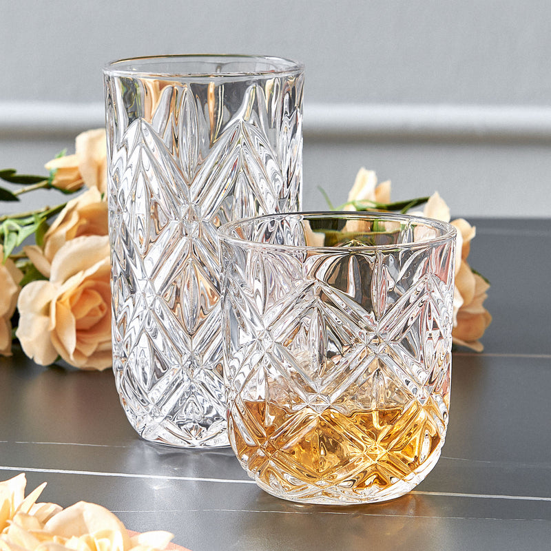 MAISIE Set 6 pahare diverse băuturi, 350ml