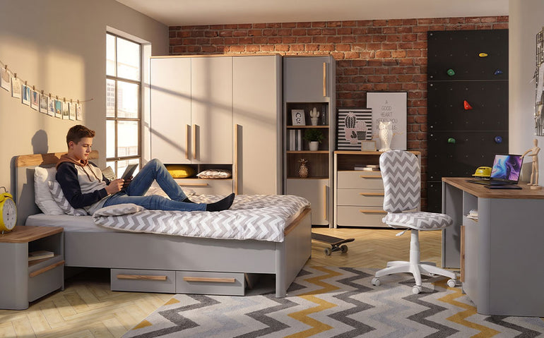 20% REDUCERE la achiziția a minim 3 piese de mobilier dintr-o selecție de peste 700 de produse din colecția MexKids de la Mobexpert 
