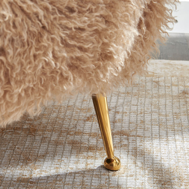 OSHAWA Fotoliu,  imitație blană