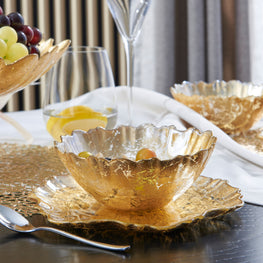 PALACE Bol individual, sticlă, D.16cm