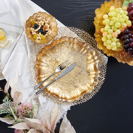 PALACE Farfurie fel principal, sticlă, D.26cm