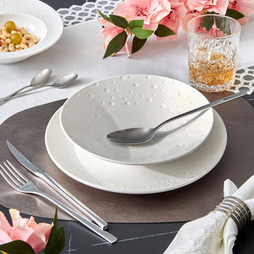 PLANNET Farfurie supă, porțelan, D.22cm