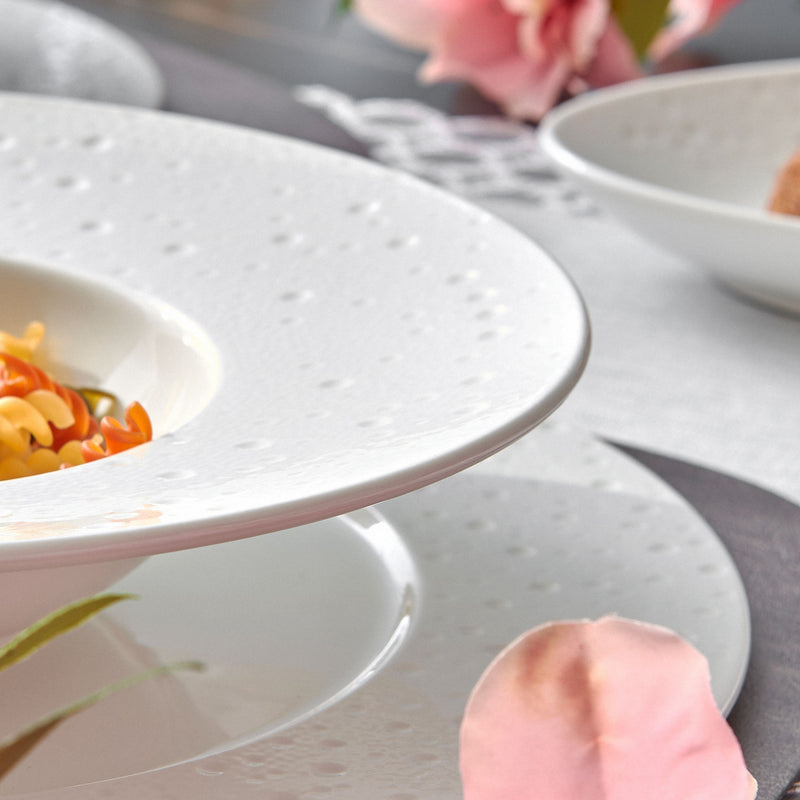 PLANNET Farfurie paste, porțelan, D.24cm