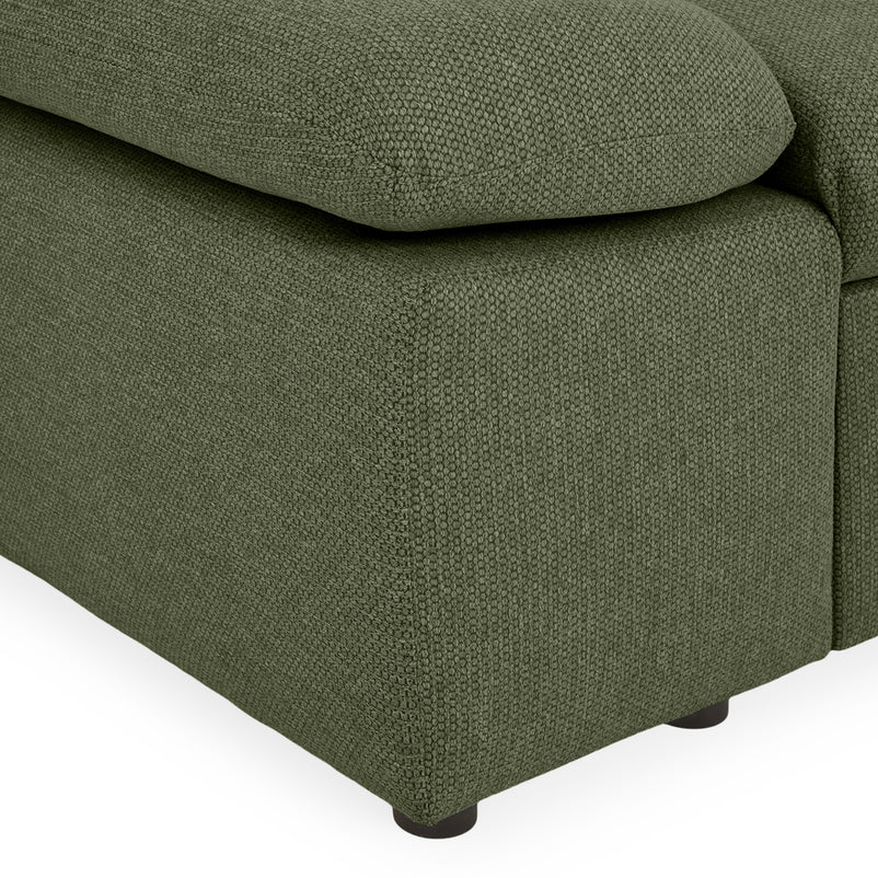 ORLANDO Colțar extensibil, șezlong interschimbabil, mecanism braț, stofă