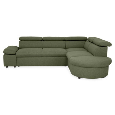 ORLANDO Colțar extensibil, șezlong interschimbabil, mecanism braț, stofă