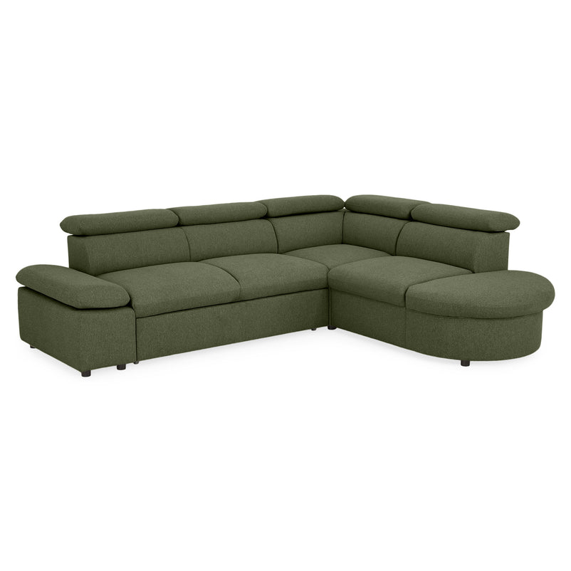 ORLANDO Colțar extensibil, șezlong interschimbabil, mecanism braț, stofă