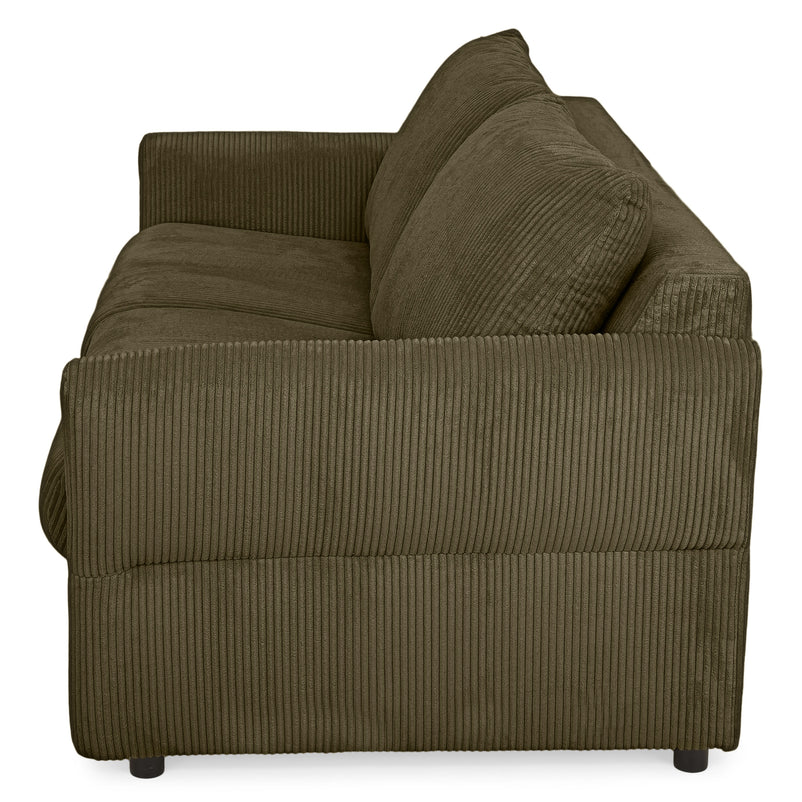 TAMAR  Canapea extensibilă, 3 locuri, stofă