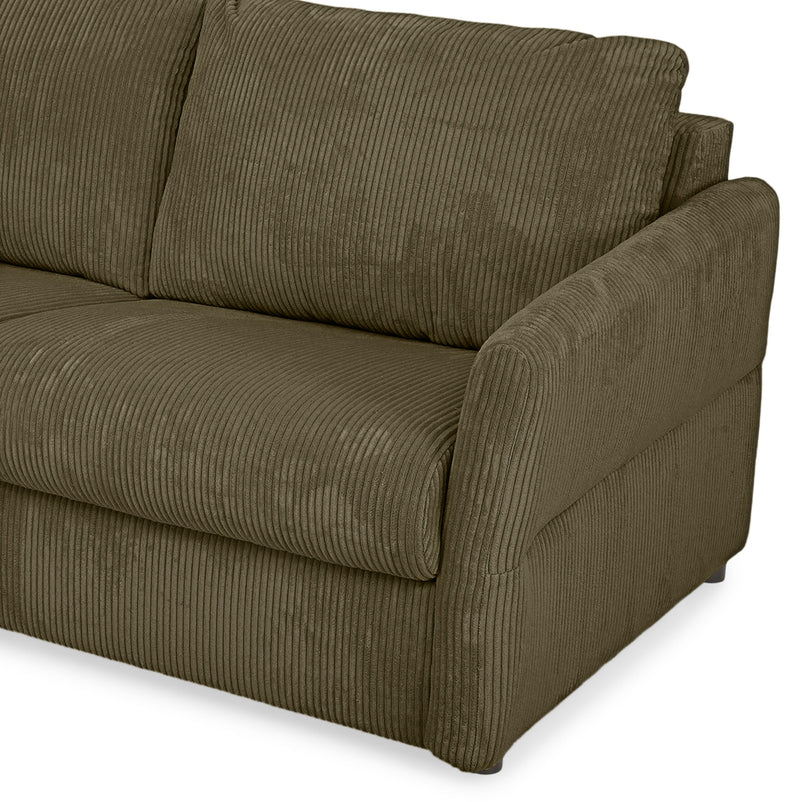 TAMAR  Canapea extensibilă, 3 locuri, stofă