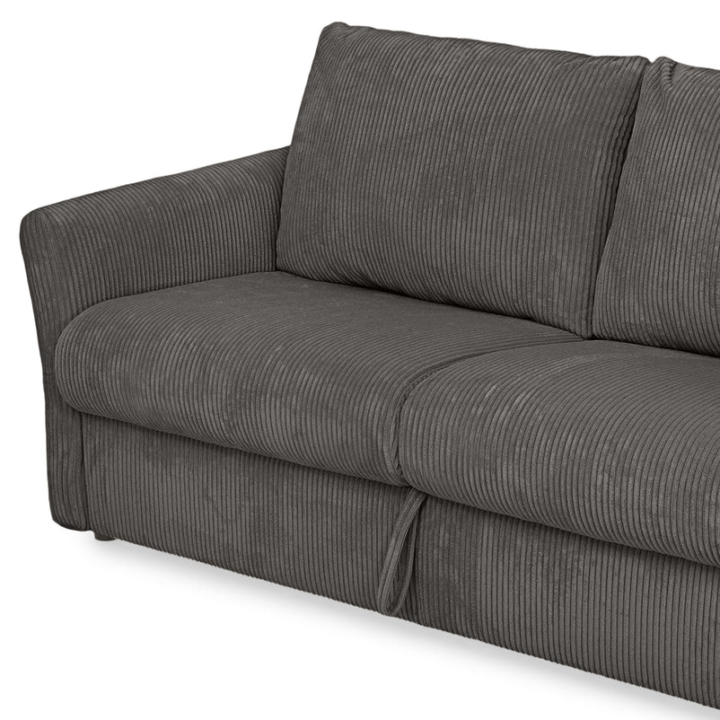 TAMAR  Canapea extensibilă, 3 locuri, stofă