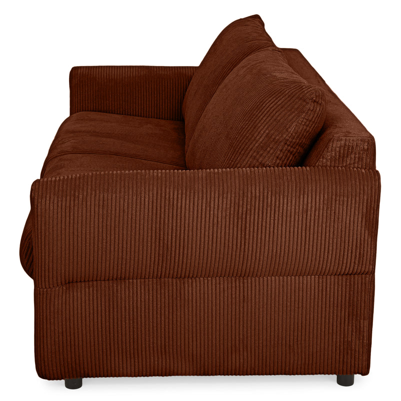 TAMAR  Canapea extensibilă, 3 locuri, stofă