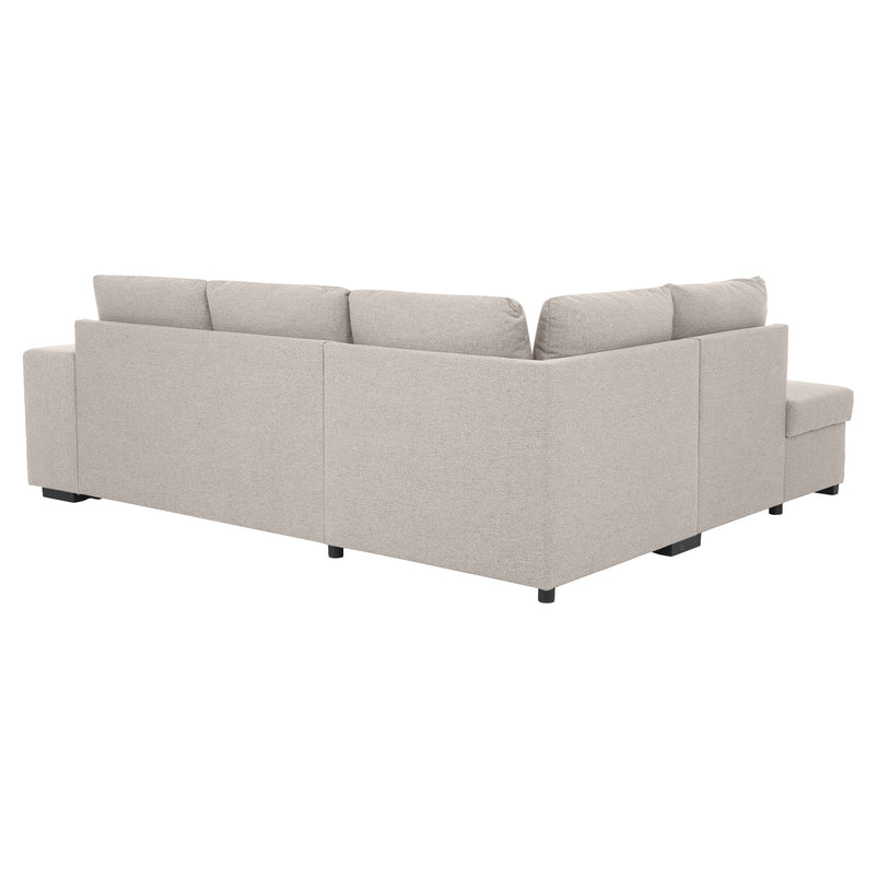 GARDON Colțar extensibil, șezlong interschimbabil ,spațiu depozitare, stofă