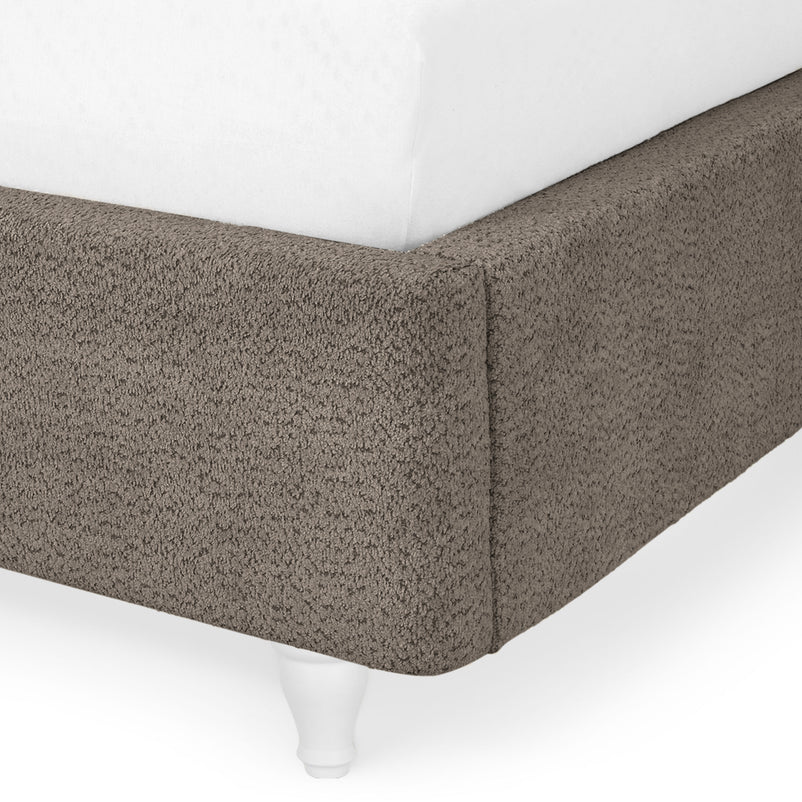 PALOMA Pat tapițat, 160x200cm, somieră rabatabilă și ladă incluse