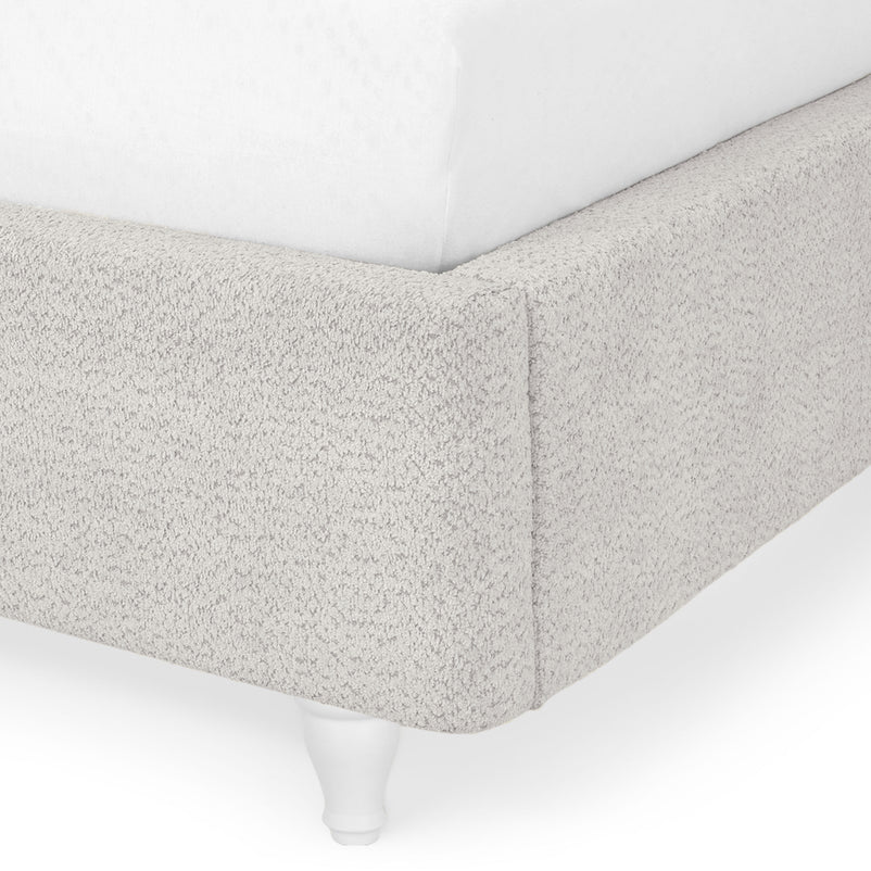 PALOMA Pat tapițat, 160x200cm, somieră rabatabilă și ladă incluse