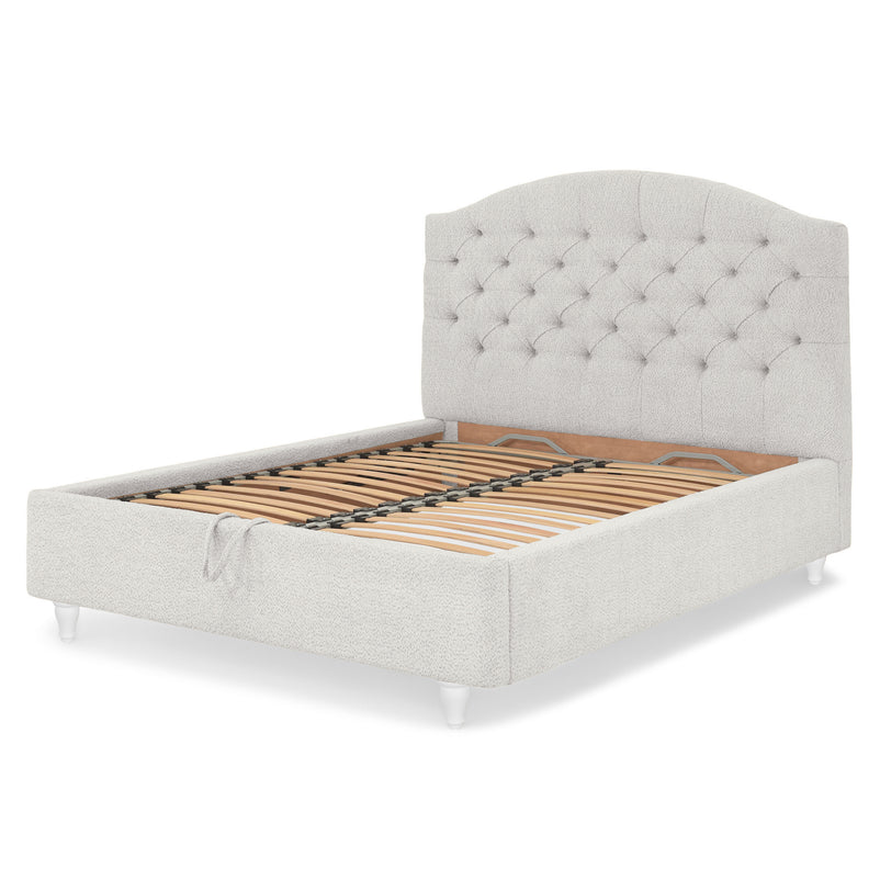 PALOMA Pat tapițat, 160x200cm, somieră rabatabilă și ladă incluse